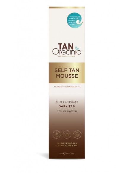 Mousse autobronceadora 120 ml Tanorganic