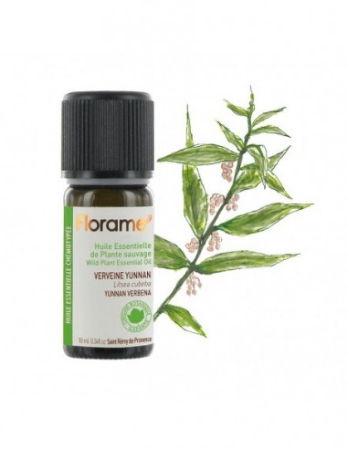 Aceite esencial Verbena Yunnan orgánico 100 % bio Florame