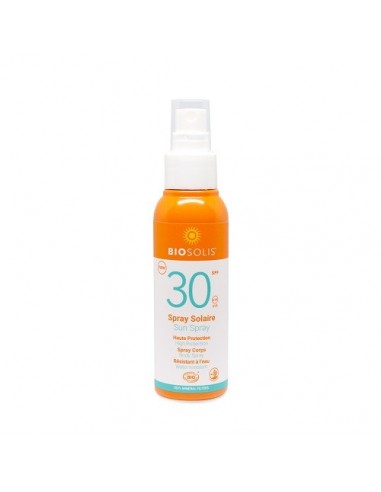 Spray de protección solar SPF30 100 ml.  Biosolis