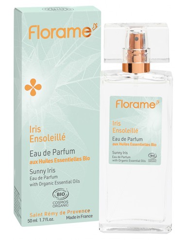 Eau de Parfum Bio Iris Ensoleillé 50 ml. Florame