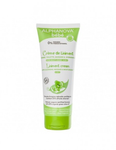  Crema De Linimento 4 En 1 Bebe 200Ml. Bio Alphanova