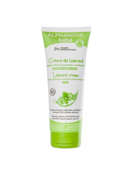  Crema De Linimento 4 En 1 Bebe 200Ml. Bio Alphanova