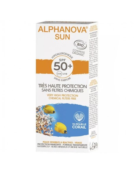  Solar Facial Spf50+ Hipoalergenico 50Gr.Bio Alphanova