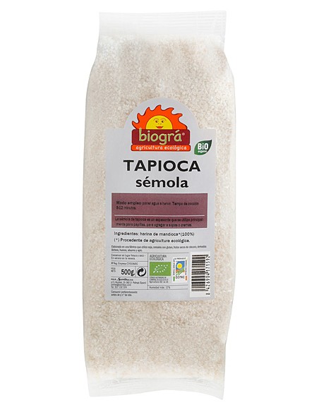 Tapioca Sémola 500Gr. Bio Biográ