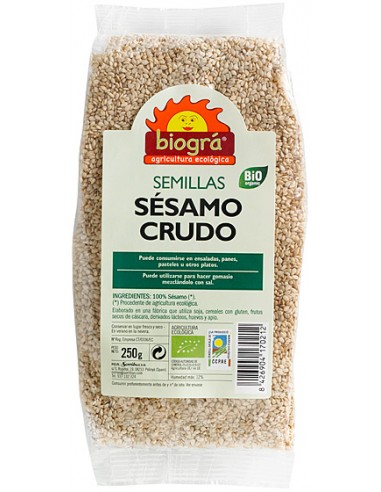 Sésamo Crudo 500Gr. Bio Biográ