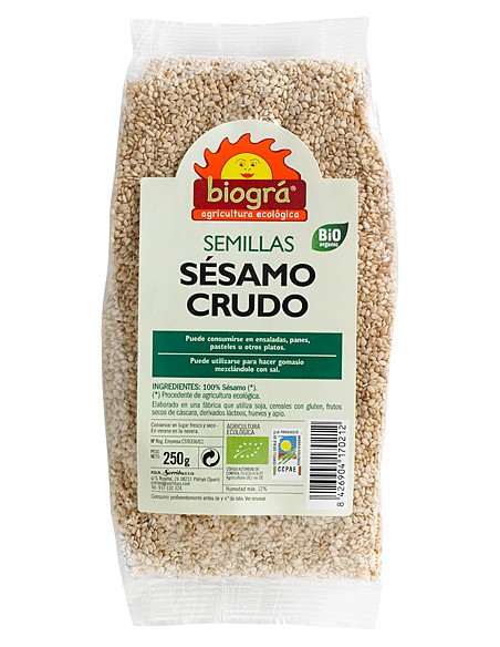 Sésamo Crudo 500Gr. Bio Biográ