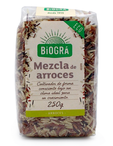 Mezcla De Arroces Salvajes 250Gr. Bio Biográ