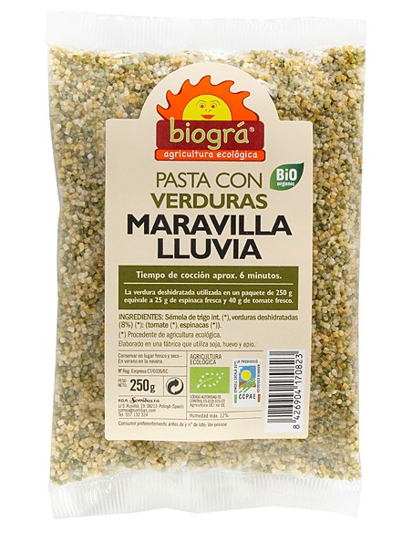 Maravilla Con Verduras 250Gr. Bio Biográ