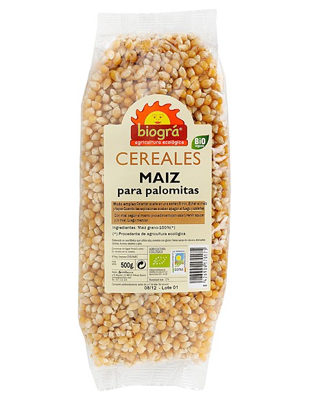 Maiz Para Palomitas 500Gr. Bio Biográ