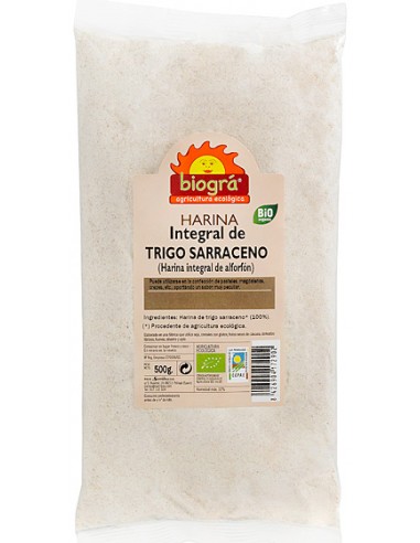 Harina De Trigo Sarraceno Integral 500Gr. Bio Biográ