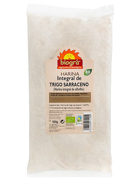 Harina De Trigo Sarraceno Integral 500Gr. Bio Biográ