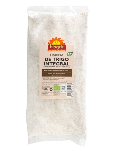 Harina De Trigo Integral 500Gr. Bio Biográ