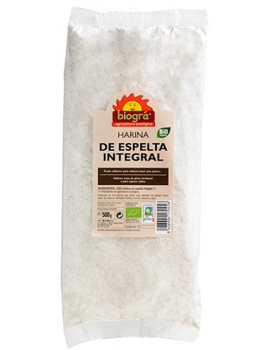 Harina De Espelta Integral 500Gr. Bio Biográ