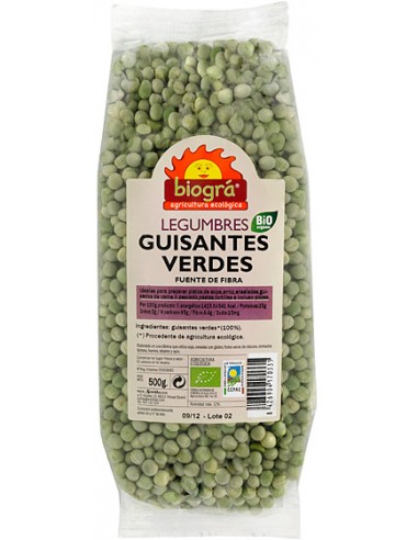 Guisantes Verdes 500Gr. Bio Biográ