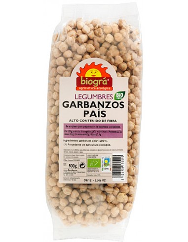 Garbanzos País 500Gr. Bio Biográ