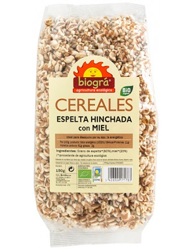 Espelta Hinchada Con Miel 150Gr. Bio Biográ