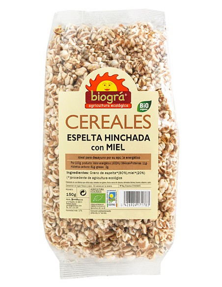 Espelta Hinchada Con Miel 150Gr. Bio Biográ