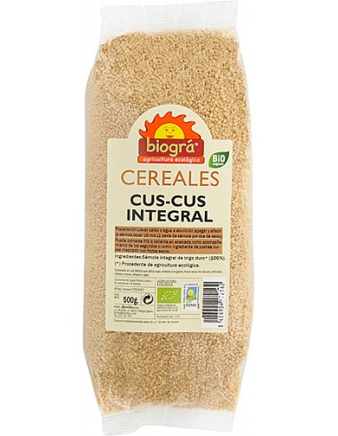 Cuscús Integral 500Gr. Bio Biográ