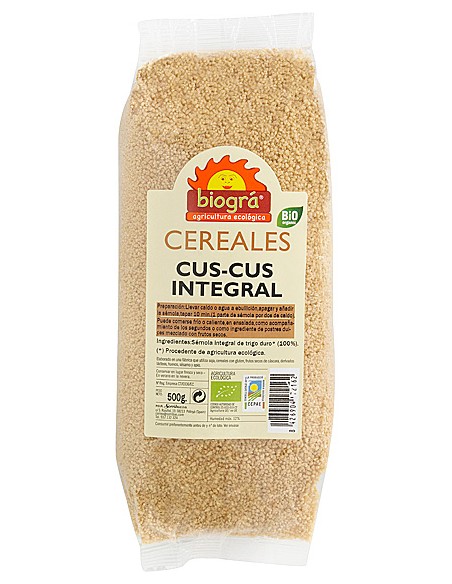 Cuscús Integral 500Gr. Bio Biográ