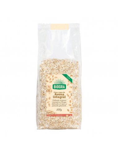 Copos De Avena Gruesos Integrales 500Gr. Bio Biográ