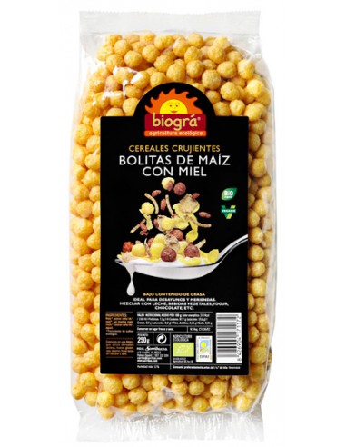 Bolitas De Maiz Con Miel 250Gr. Bio Biográ