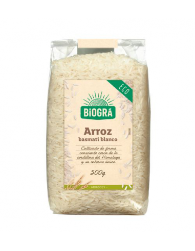 Arroz Basmati Blanco 500Gr. Biográ