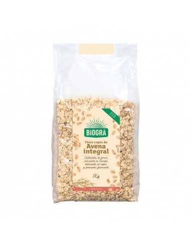 Copos De Avena Finos Integrales 1Kg. Bio Biográ